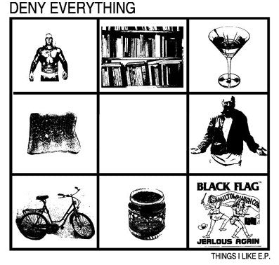 Deny Everything : Things I Like (7", EP, Cle)