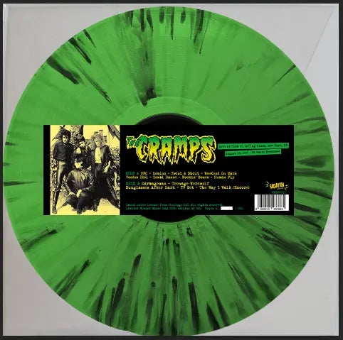 The Cramps - Live At Club 57, Irving Plaza, New York, Ny August 18, 1979 LP