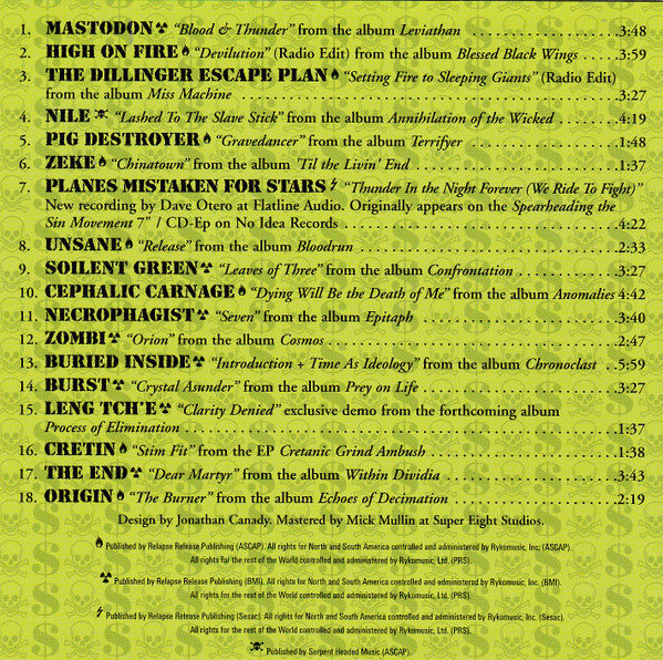 Various : Contaminated Vol. 7 (CD, Comp)