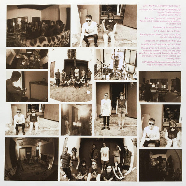 HANNAHBAND : Quitting Will Improve Your Health (LP, Album)