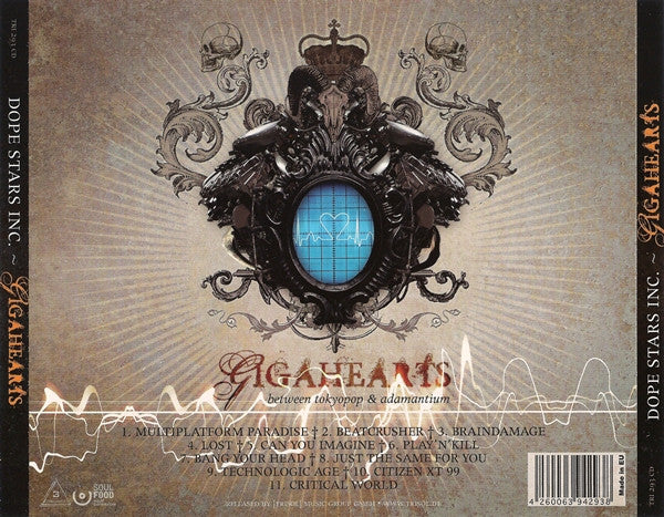 Dope Stars Inc. : Gigahearts (CD, Album)