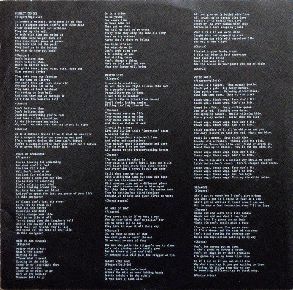 Stiff Little Fingers : Inflammable Material (LP, Album, Imm)