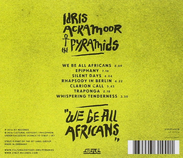 Idris Ackamoor & The Pyramids (3) : We Be All Africans (CD, Album)
