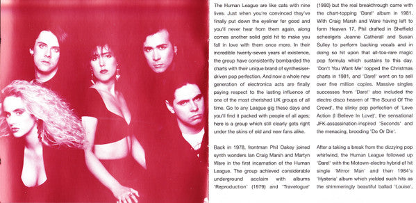 The Human League : The Best Of The Human League (CD, Comp, RE)
