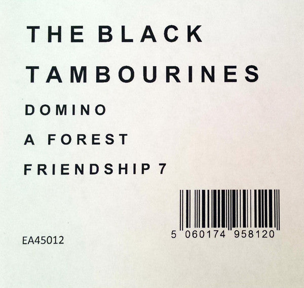The Black Tambourines : Domino (12", Single)