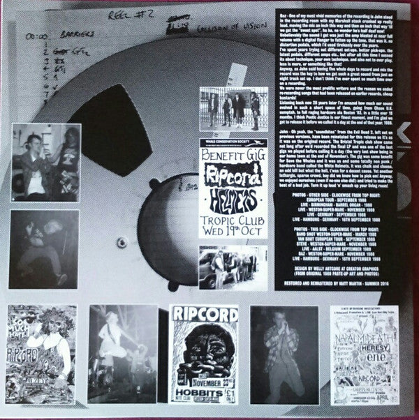 Ripcord : Poetic Justice (LP, Dar + LP, Dar + CD, Album + Dlx, Ltd, RE, RM)