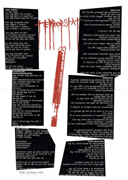 Terrorstat : 6-Spors Ep (7", EP)
