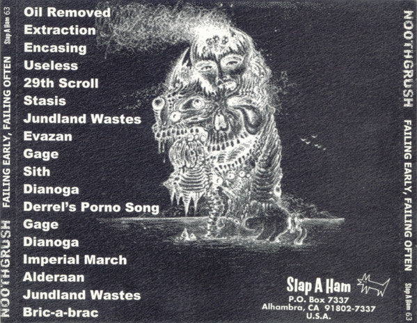 Noothgrush : Failing Early, Failing Often (CD, Comp)