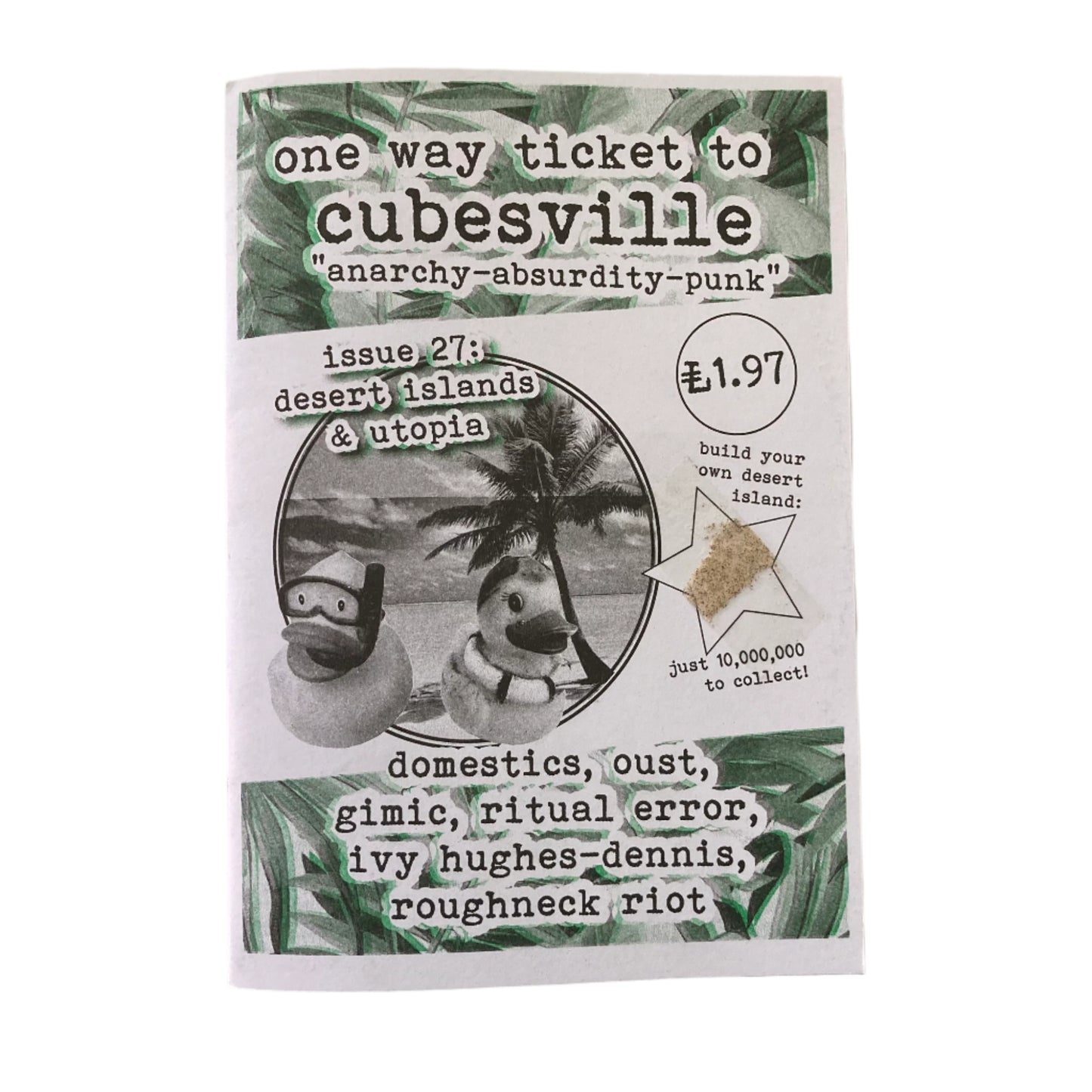 One Way Ticket To Cubesville ZINE