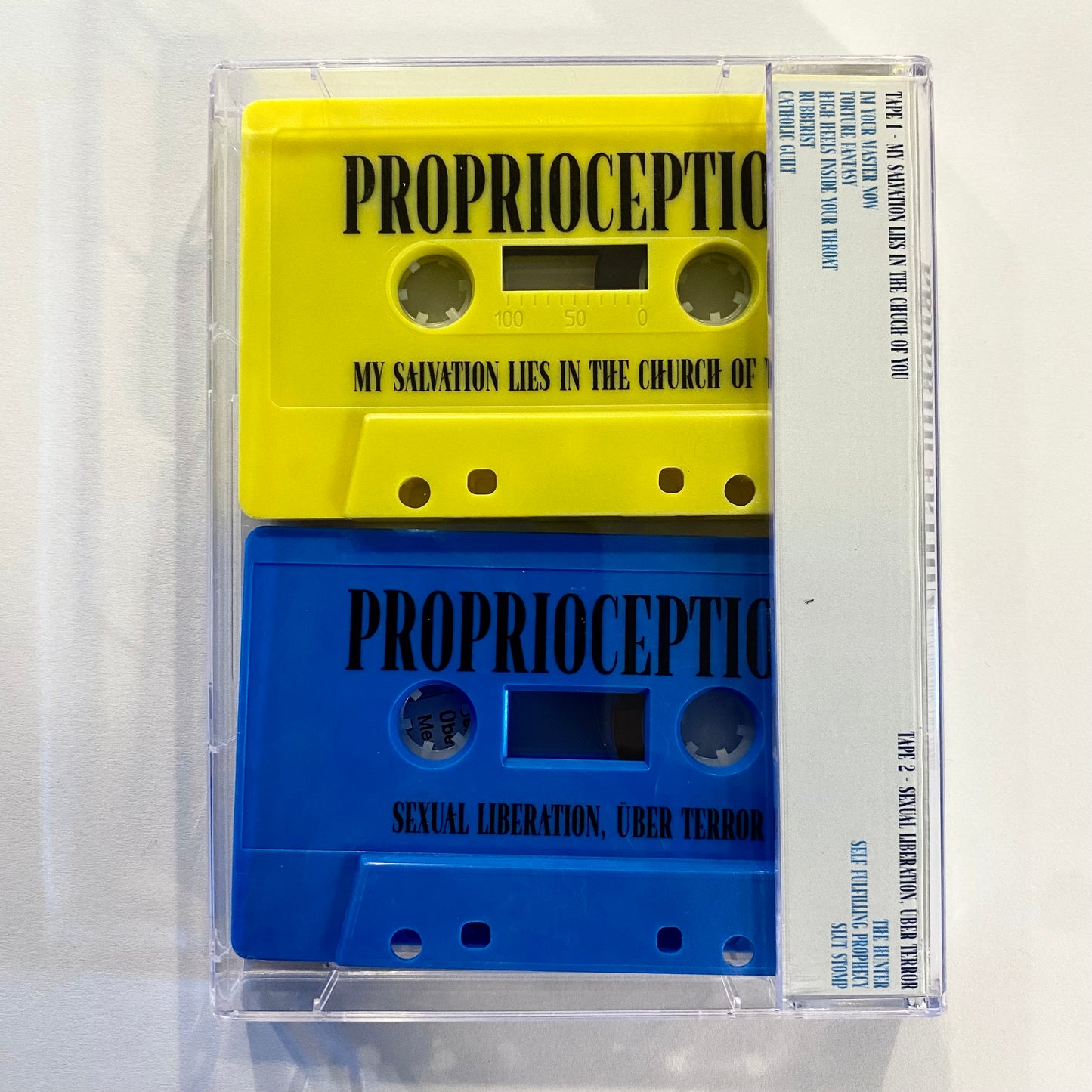 Proprioception - SEXUAL LIBERATION ÜBER TERROR/My Salvation Lies in the Church of You TAPE