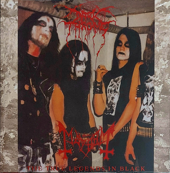 Darkthrone / Mayhem - The True Legends in Black LP
