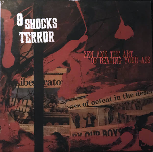 9 Shocks Terror - Zen And The Art Of Beating Your Ass LP