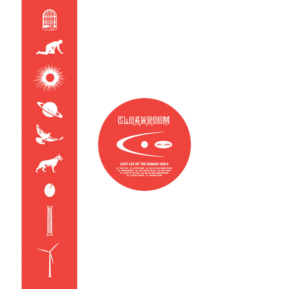 Cloakroom - Last Leg of the Human Table LP