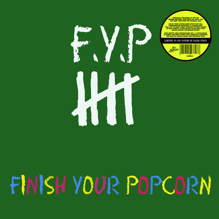 F.Y.P - Finish Your Popcorn LP