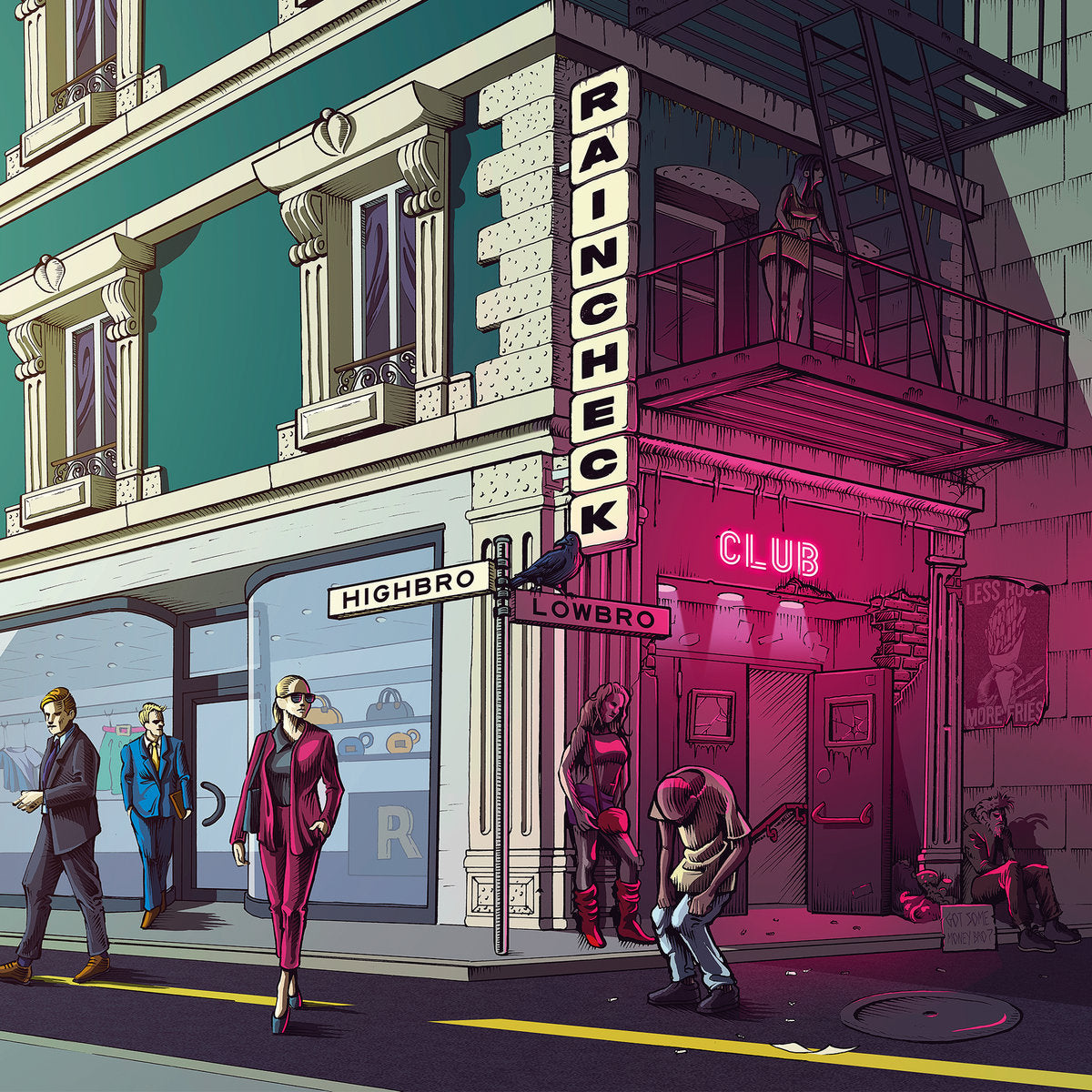 Raincheck - Highbrow Lowbrow LP