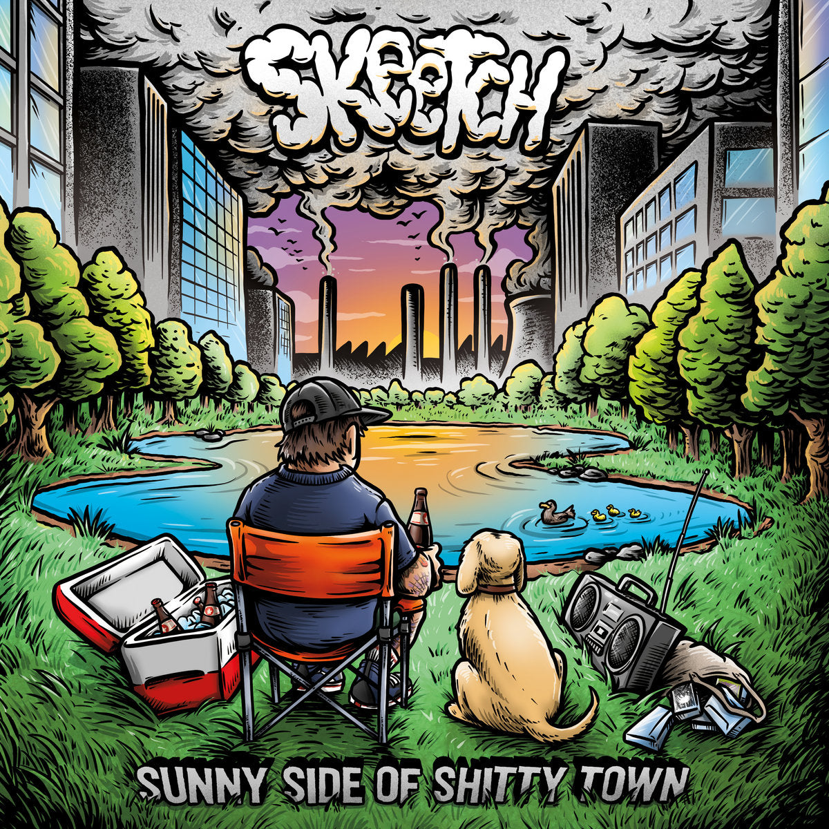 Skeetch - Sunny Side of Shitty Town LP