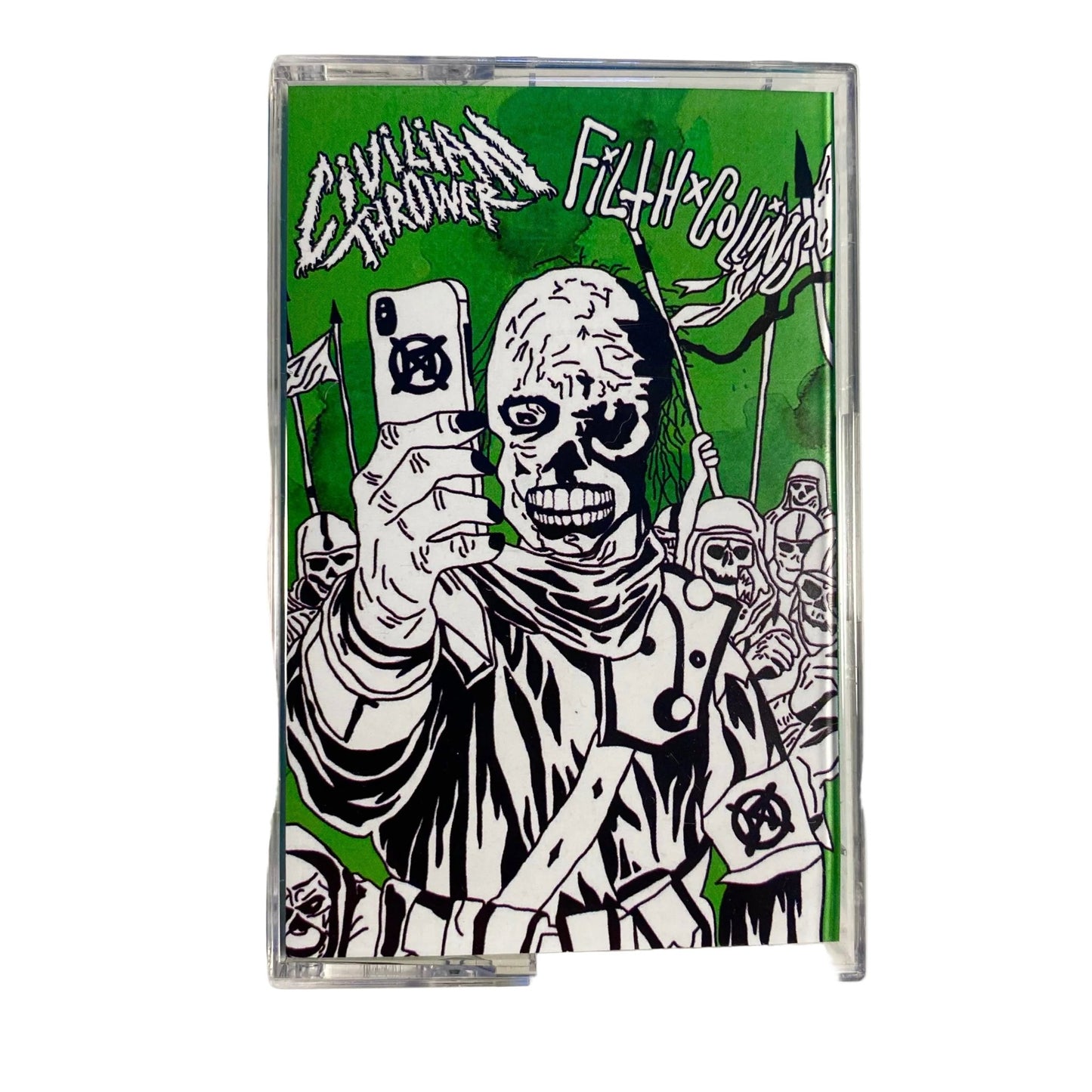 Civilian Thrower/FilthxCollins - Split TAPE - Tape - Eggy Tapes