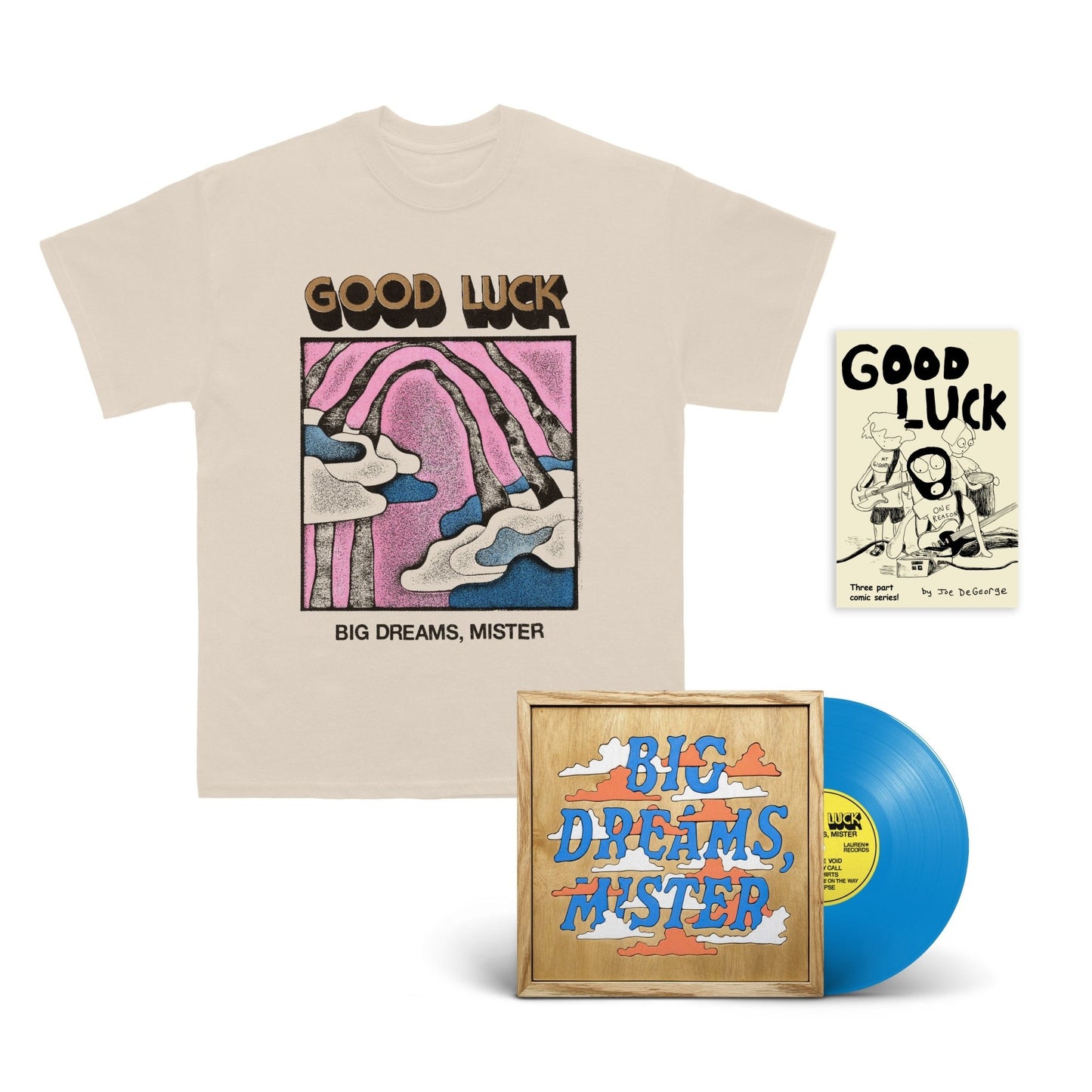 Good Luck - Big Dreams, Mister LP - Vinyl - Specialist Subject Records
