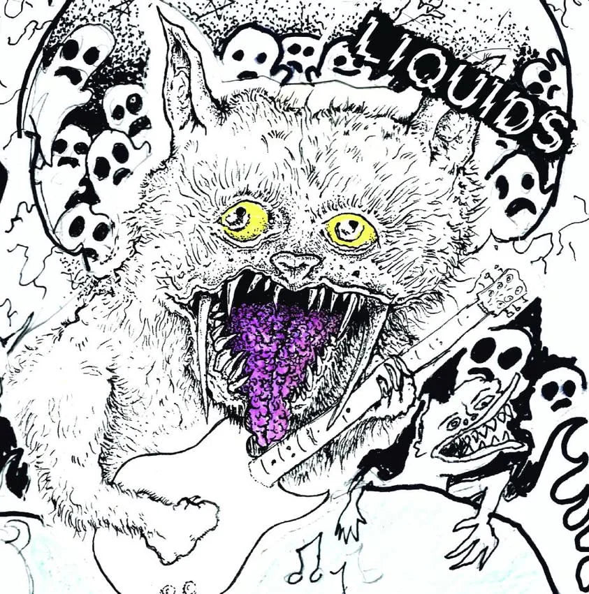 Liquids - Earthlings Make Piss in The Rock Garden of Despair/Happy Halloween LP
