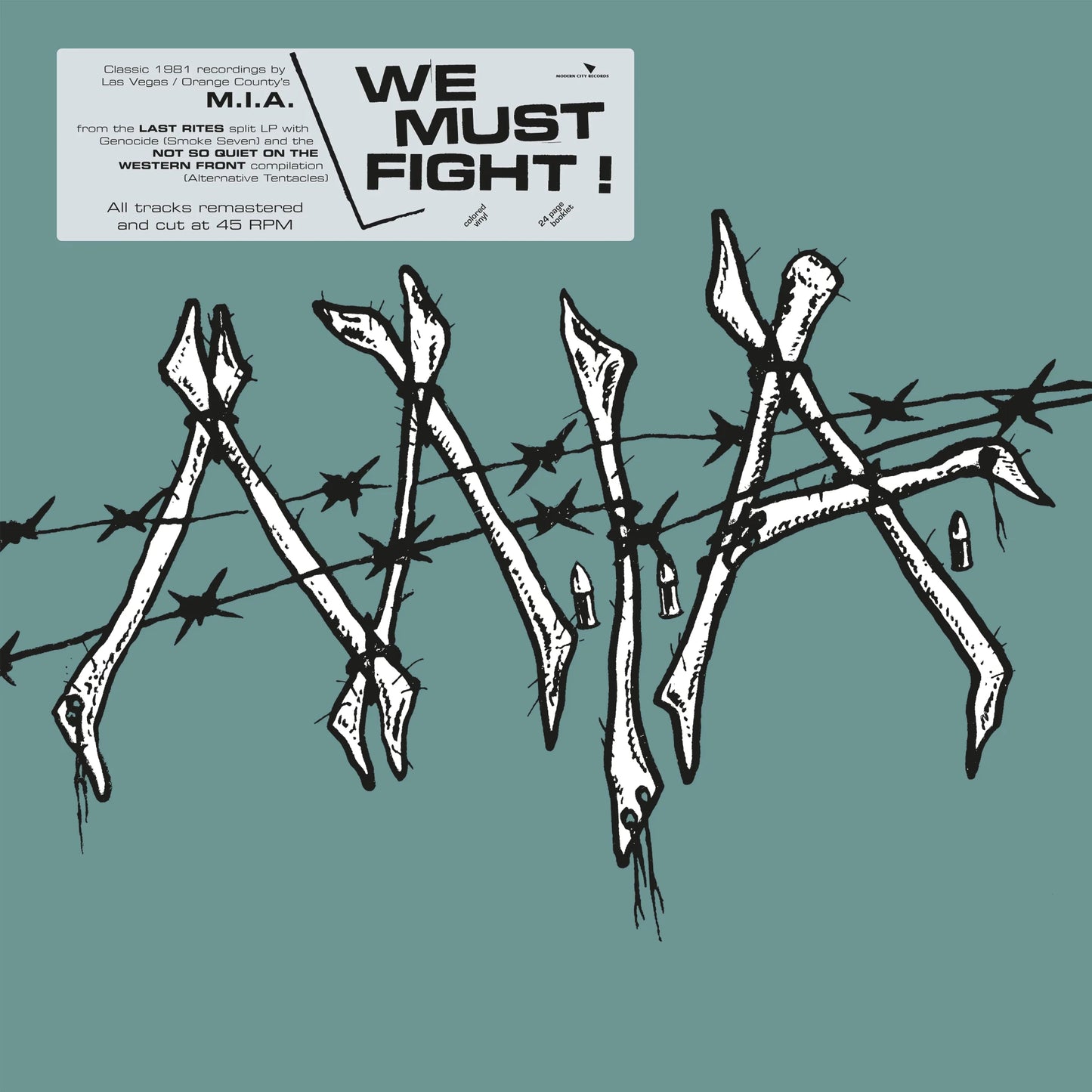 M.I.A - We Must Fight LP - Vinyl - Modern City