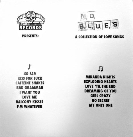 No Blues - A Collection Of Love Songs LP - Vinyl - Schizophrenic