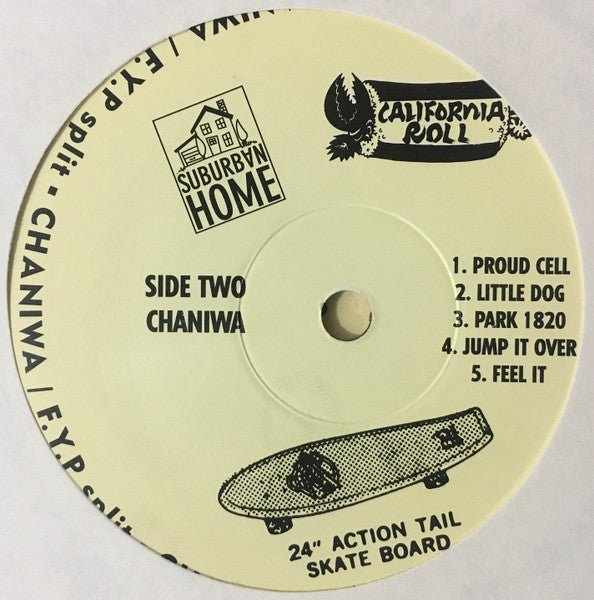USED: F.Y.P. / Chaniwa - Let's All Go Sidewalk Surfin' (10") - Used - Used