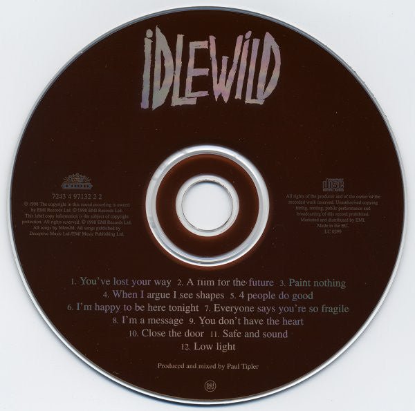USED: Idlewild - Hope Is Important (CD, Album) - Used - Used