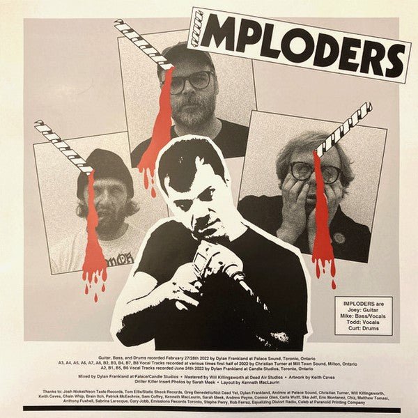 USED: Imploders - Imploders (LP) - Used - Used