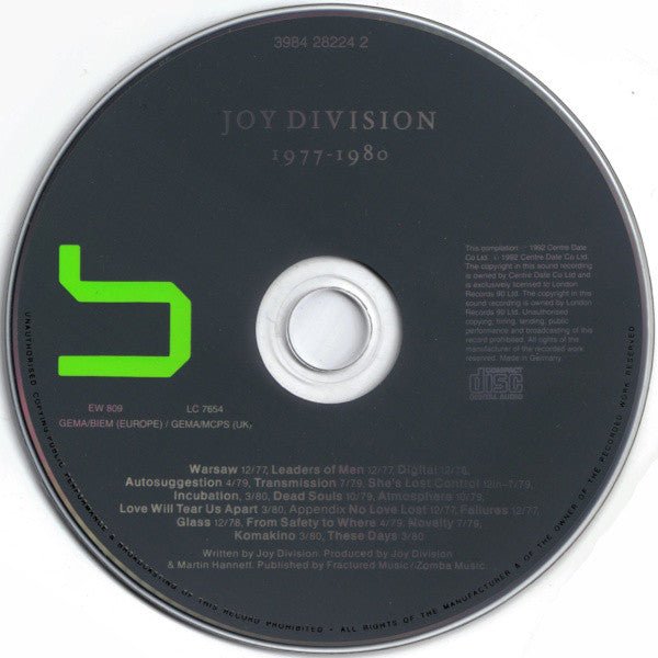 USED: Joy Division - Substance (CD, Comp, RE, WMM) - Used - Used