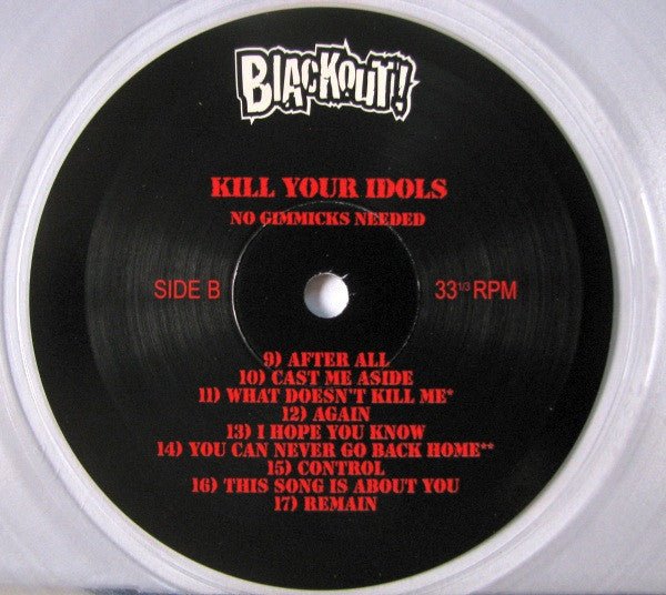 USED: Kill Your Idols - No Gimmicks Needed (LP, Album, Cle) - Used - Used