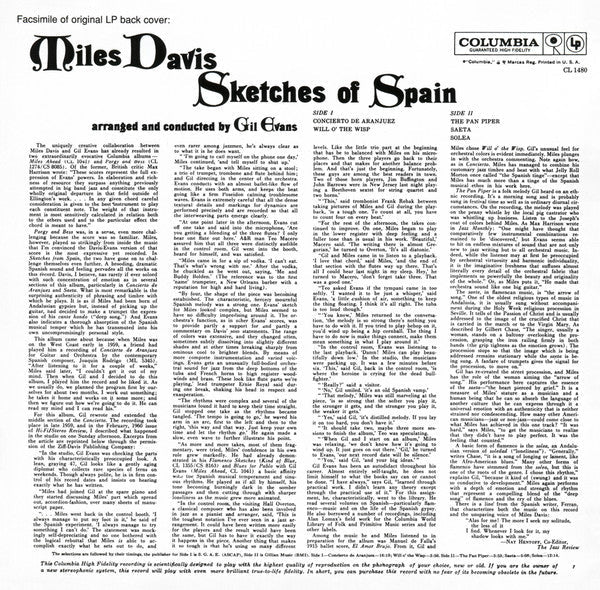USED: Miles Davis - Sketches Of Spain (CD, Album, RE, RM) - Used - Used