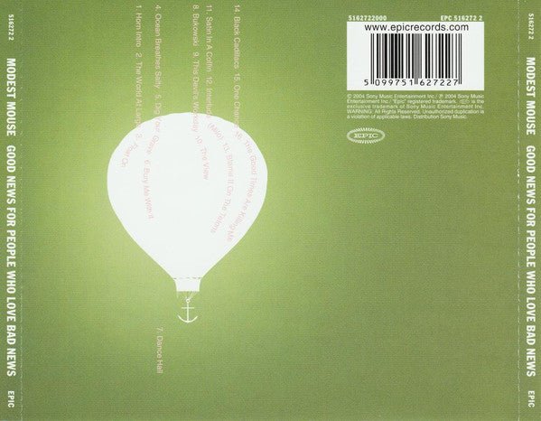 USED: Modest Mouse - Good News For People Who Love Bad News (CD, Album) - Used - Used