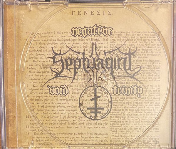 USED: Septuagint - Negative Void Trinity (CD, MiniAlbum, Ltd) - Used - Used