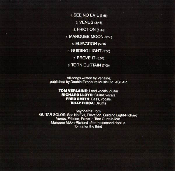 USED: Television - Marquee Moon (CD, Album, RE, RP) - Used - Used