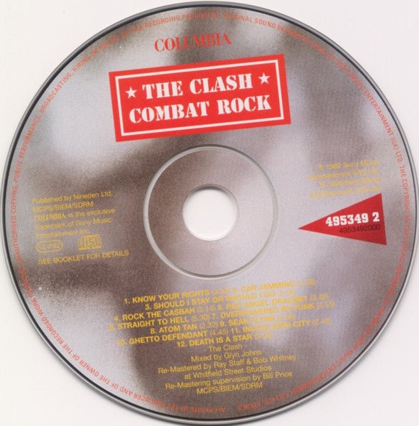 USED: The Clash - Combat Rock (CD, Album, RE, RM) - Used - Used