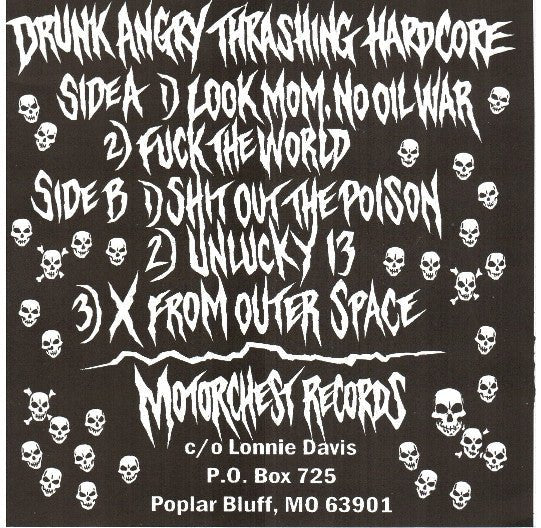 USED: The Crunky Kids - Hardcore Malarky For Sure!! (7", EP) - Used - Used