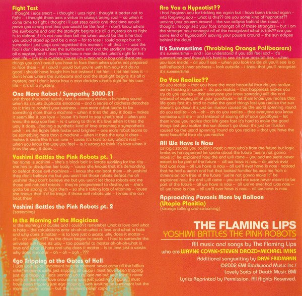 USED: The Flaming Lips - Yoshimi Battles The Pink Robots (CD, Album) - Used - Used