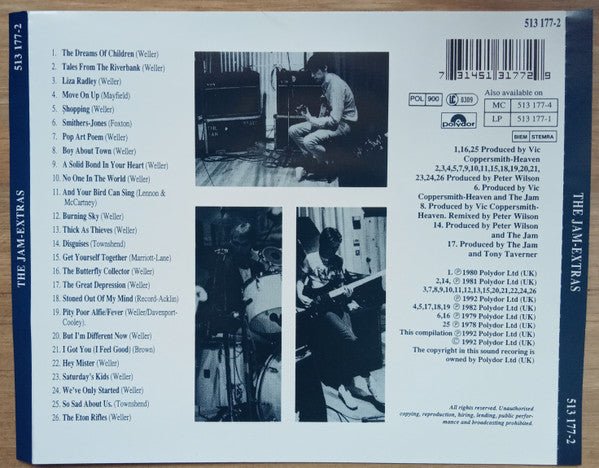USED: The Jam - Extras (CD, Comp, RE, RP) - Used - Used