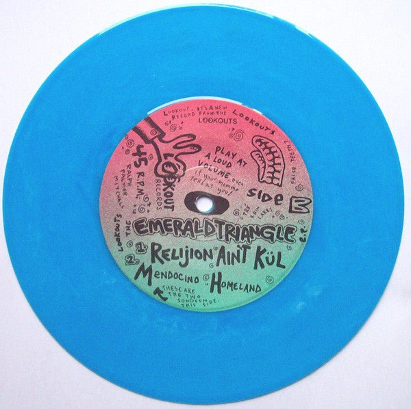 USED: The Lookouts* - Mendocino Homeland (7", EP, Blu) - Used - Used