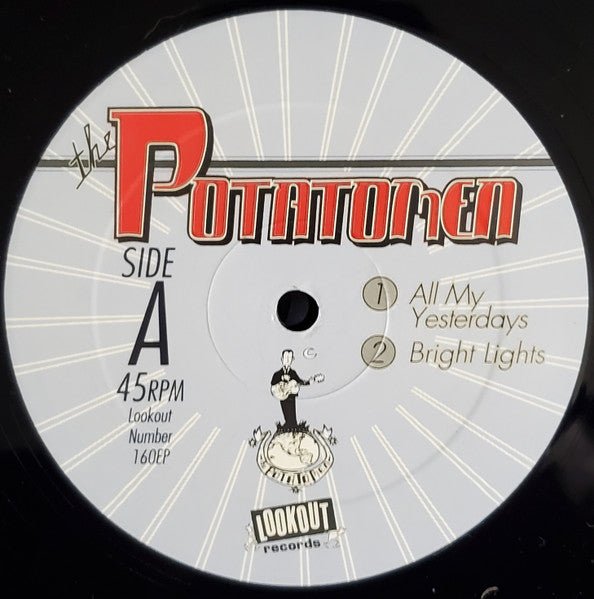 USED: The Potatomen - All My Yesterdays (12", EP) - Used - Used