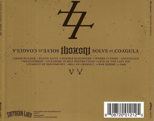 USED: The Secret - Solve Et Coagula (CD, Album) - Used - Used
