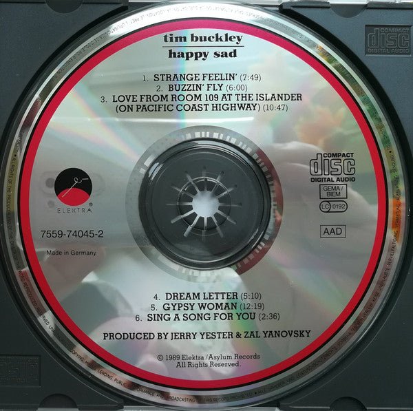 USED: Tim Buckley - Happy Sad (CD, Album) - Used - Used