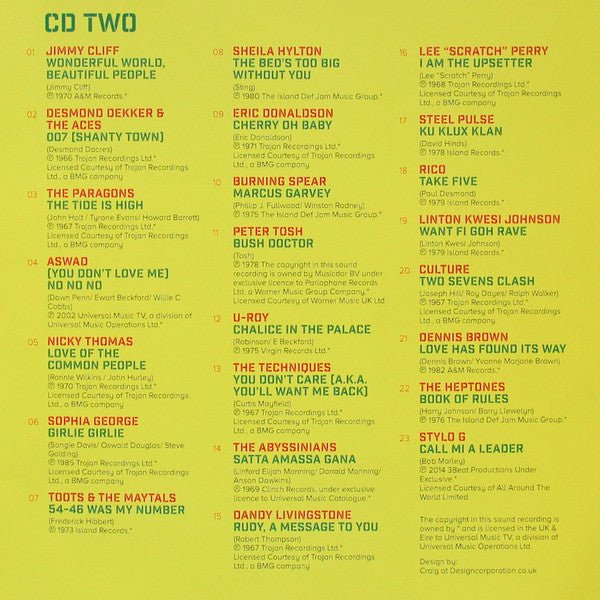 USED: Various - The Reggae Album (2xCD, Comp) - Used - Used