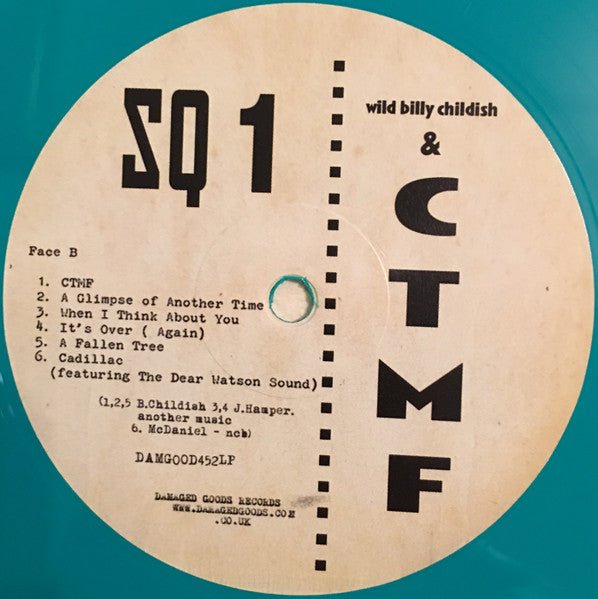 USED: Wild Billy Childish* & CTMF - SQ 1 (LP, Album, Lig) - Used - Used