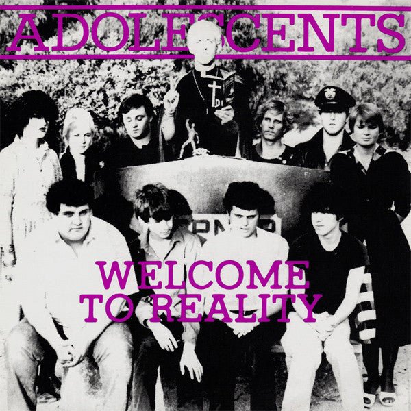 Adolescents ββ Welcome To Reality 10" - Vinyl - Frontier