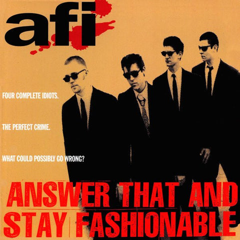 AFI - Answer That And Stay Fashionable LP - Vinyl - Nitro
