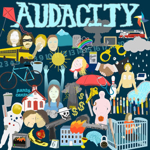 Audacity - Hyper Vessels LP - Vinyl - Suicide Squeeze