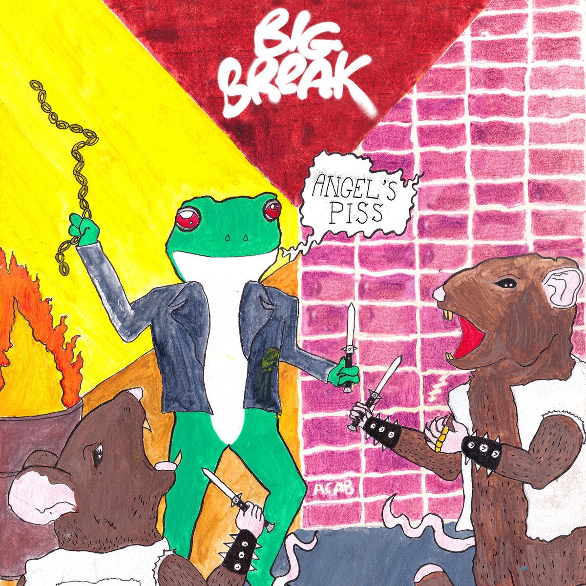 Big Break - Angel's Piss LP - Vinyl - Wrong Speed