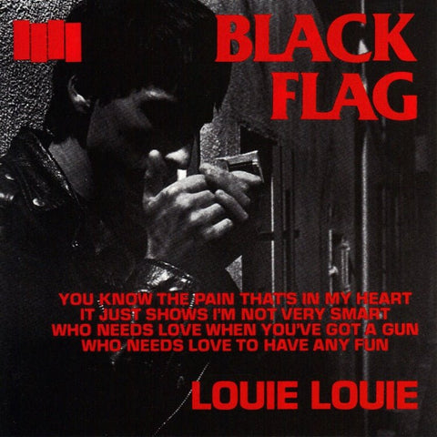Black Flag - Louie Louie 7" - Vinyl - SST