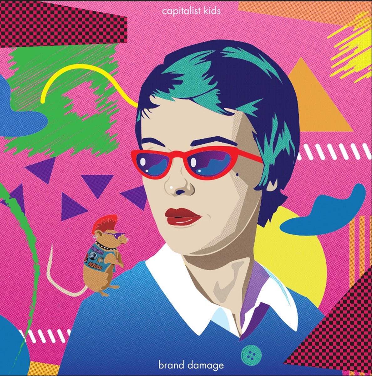 Capitalist Kids - Brand Damage LP - Vinyl - Brassneck